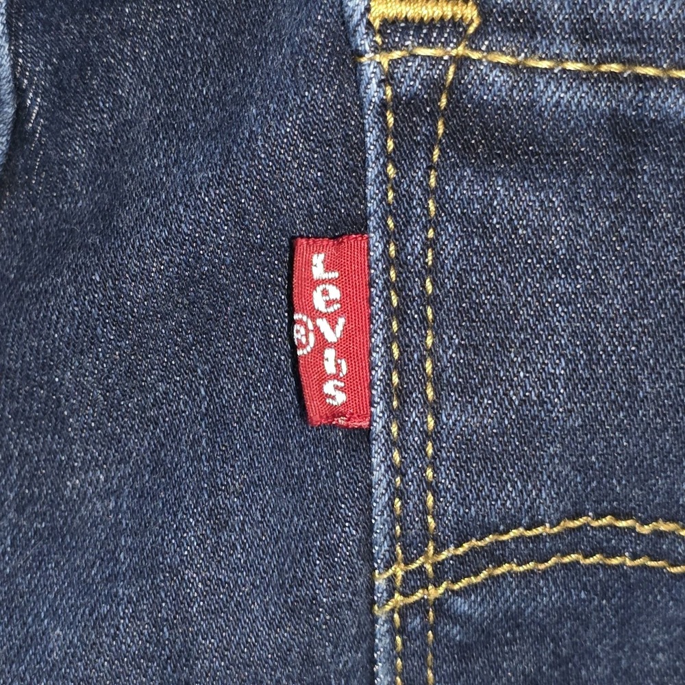 Levi's 311 Shaping Skinny Jeans Womens Dark Wash Blue Denim‎ Stretch Size 31 - Picture 6 of 16